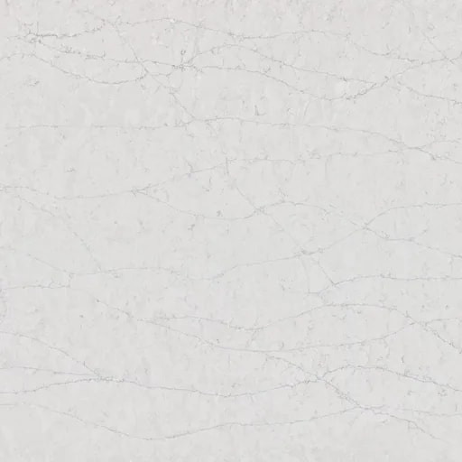 Silestone Pearl Jasmine texture for a countertop and integrated sink
