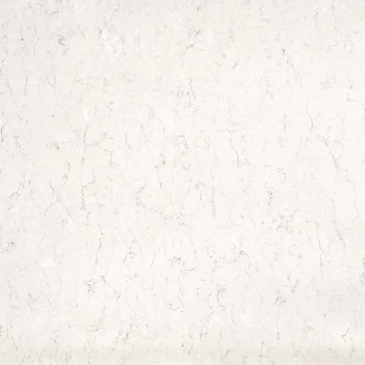 Silestone Snowy Ibiza texture for a countertop and integrated sink