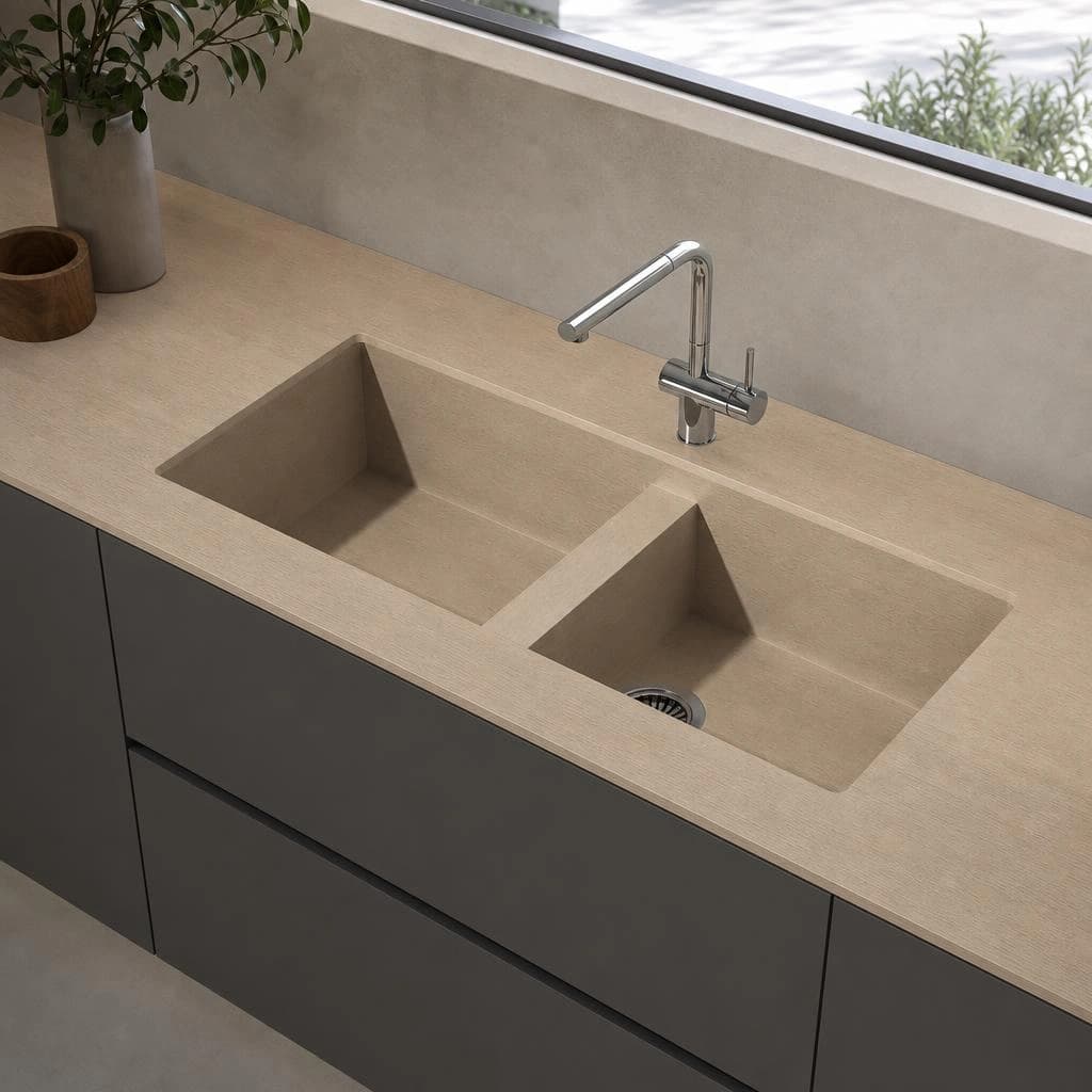 Spoelbak Vadella Dekton Kedar